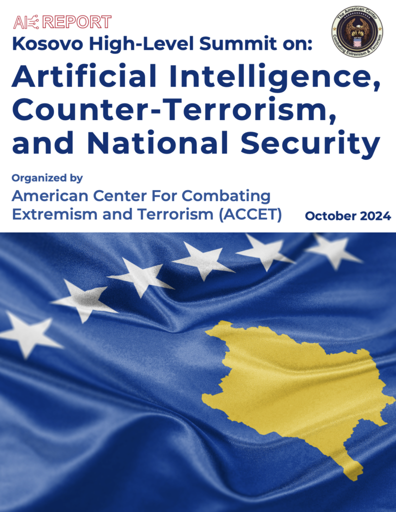 Report on ACCET's Kosovo Summit on AI, Counterterrorism, and National Security